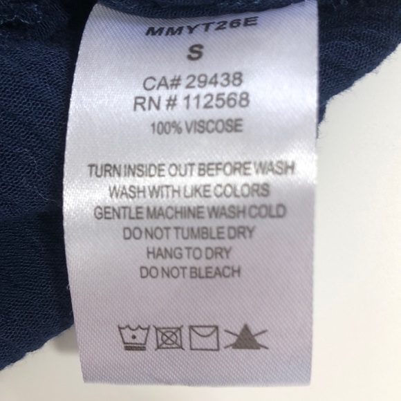 Miss Me BoHo Embroidered Bell Sleeve Blouse Small - Picture 10 of 10